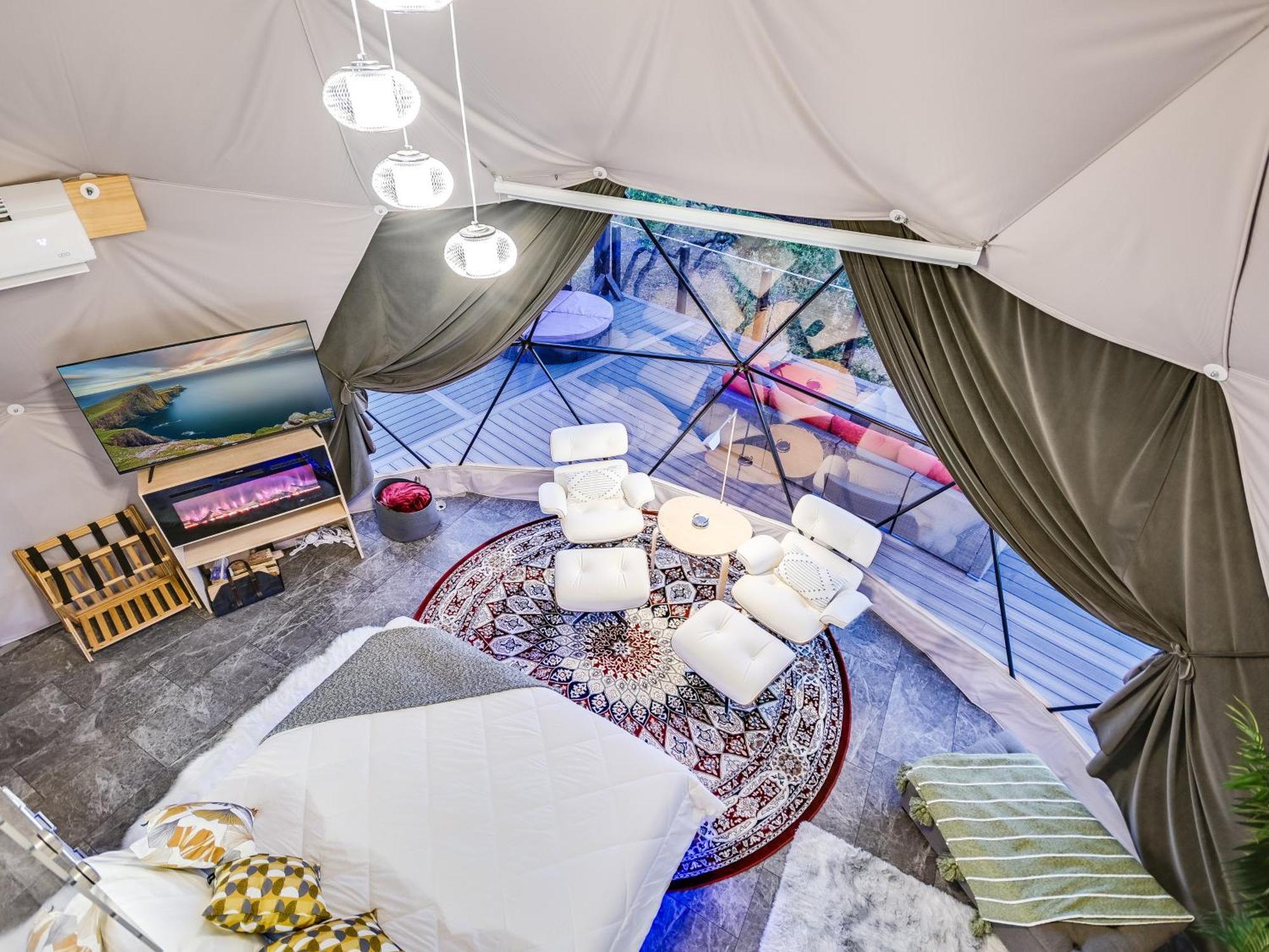 Udoscape Eco-Glamping Resorts Lago Vista Exteriér fotografie