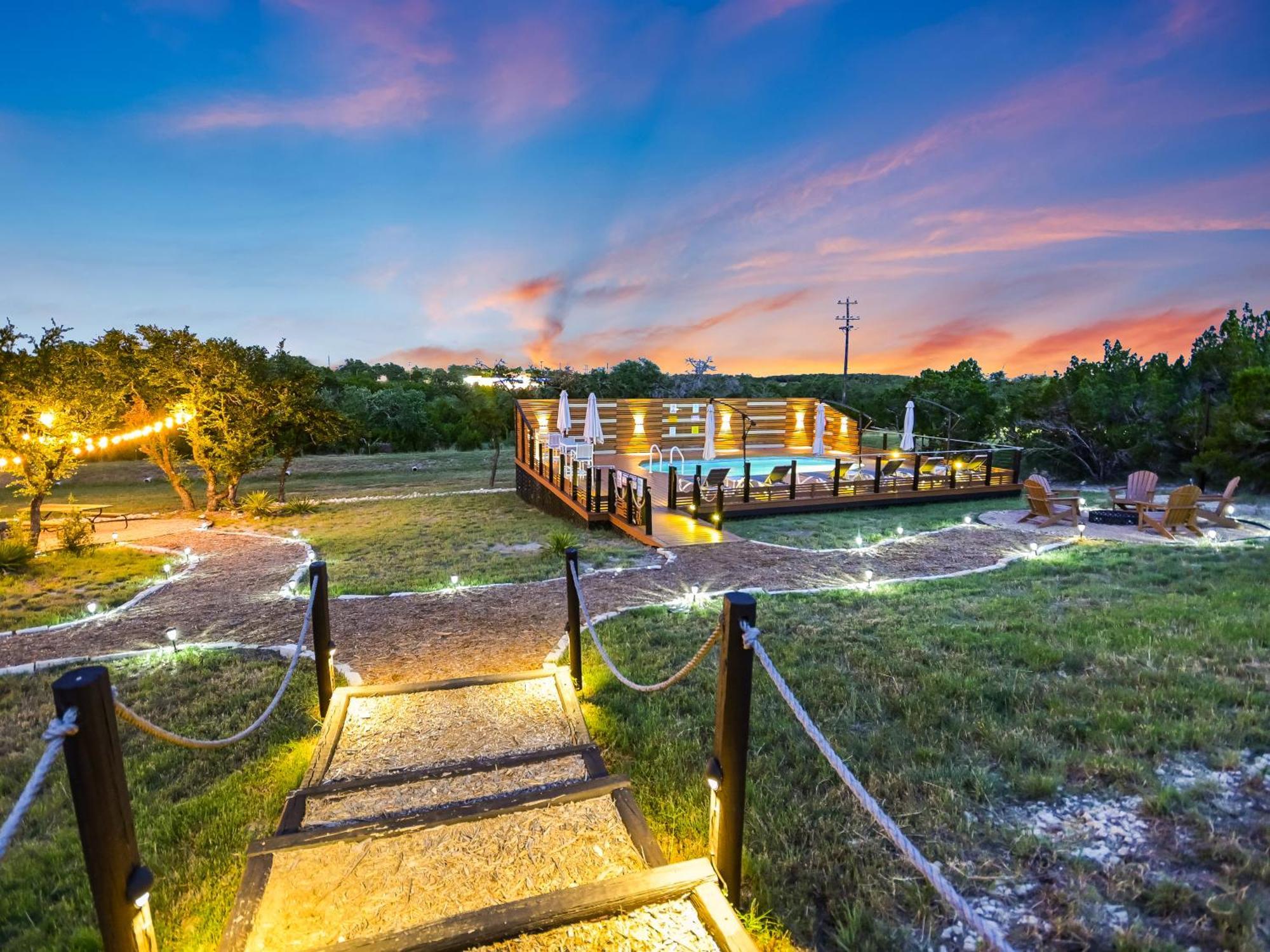 Udoscape Eco-Glamping Resorts Lago Vista Exteriér fotografie